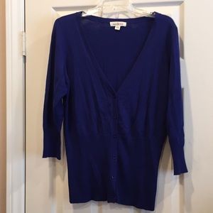 Active Basic cotton/bamboo blend cardigan